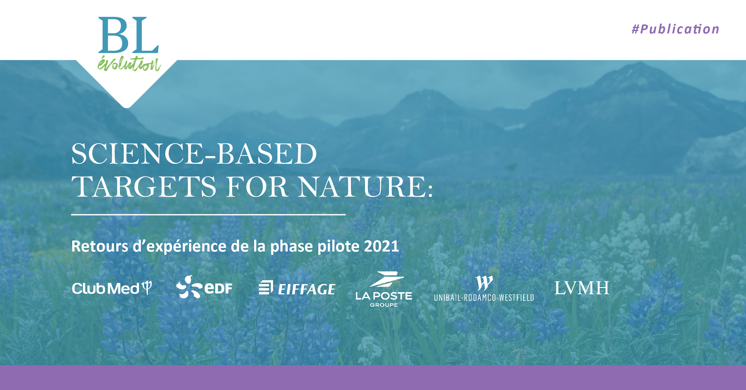 SBT for nature - Retours d'un an d'expérimentation avec six entreprises