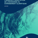 Couverture du rapport « Une France à +4°C : financer l’adaptation de l’économie au changement climatique » de l'IFD